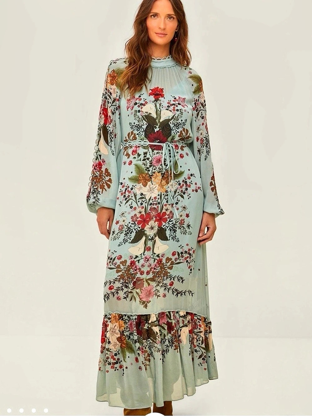 FARM Rio Beauty Bouquet Dress NWT Sz L - Picture 8 of 11